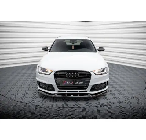 Lame Du Pare-Chocs Avant V.1 Audi A4 Competition B8 Facelift