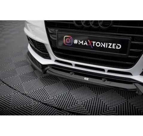 Lame Du Pare-Chocs Avant V.1 Audi A4 Competition B8 Facelift