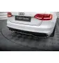 Arriere Splitter (avec une barre verticale) Audi A4 Competition B8 Facelift