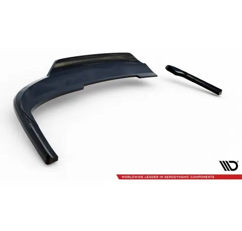 Arriere Splitter (avec une barre verticale) Audi A4 Competition B8 Facelift