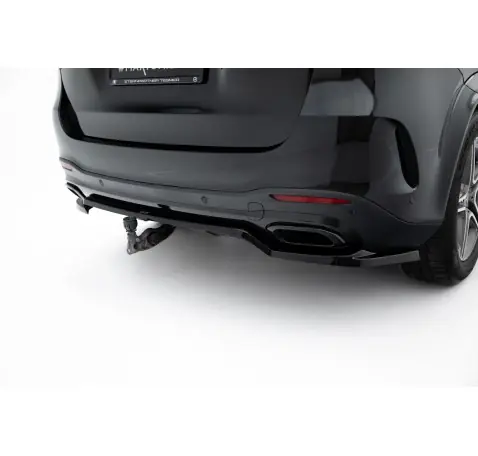 Arriere Splitter (avec une barre verticale) Mercedes-Benz GLE SUV AMG-Line W167 / W167 Facelift