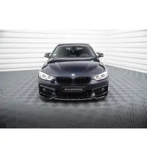 Lame Du Pare-Chocs Avant V.5 BMW 4 Coupe / Gran Coupe / Cabrio M-Pack F32 / F36 / F33