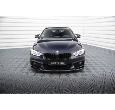 Lame Du Pare-Chocs Avant V.5 BMW 4 Coupe / Gran Coupe / Cabrio M-Pack F32 / F36 / F33