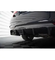 Arriere Splitter (avec une barre verticale) BMW 4 Coupe / Gran Coupe / Cabrio M-Pack F32 / F36 / F33
