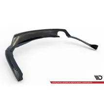 Arriere Splitter (avec une barre verticale) BMW 4 Coupe / Gran Coupe / Cabrio M-Pack F32 / F36 / F33