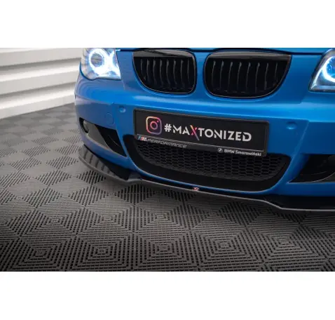 Lame Du Pare-Chocs Avant V.1 BMW 1 M-Pack E87 / E81 Facelift
