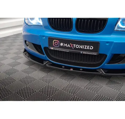 Lame Du Pare-Chocs Avant V.2 BMW 1 M-Pack E87 / E81 Facelift