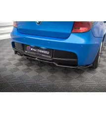 Arriere Splitter (avec une barre verticale) BMW 1 M-Pack E87 Facelift
