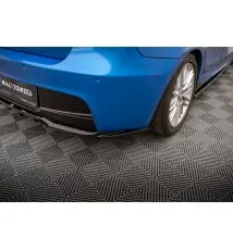 Arriere Splitter (avec une barre verticale) BMW 1 M-Pack E87 Facelift