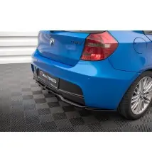 Arriere Splitter (avec une barre verticale) BMW 1 M-Pack E87 Facelift