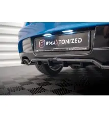 Arriere Splitter (avec une barre verticale) BMW 1 M-Pack E87 Facelift