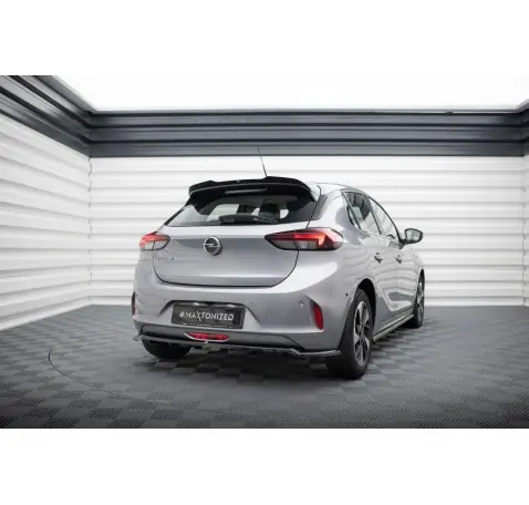 Arriere Splitter (avec une barre verticale) Opel Corsa - e F ( Mk6)