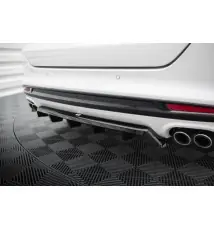 Arriere Splitter (avec une barre verticale) Ford Mondeo Sport Mk5 Facelift / Fusion Sport Mk2 Facelift