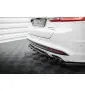 Arriere Splitter (avec une barre verticale) Ford Mondeo Sport Mk5 Facelift / Fusion Sport Mk2 Facelift