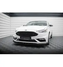 Street Pro Lame Du Pare-Chocs Avant + Flaps Ford Mondeo Sport Mk5 Facelift / Fusion Sport Mk2 Facelift