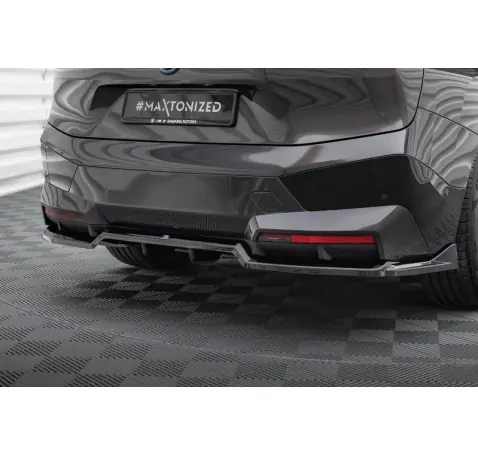 Arriere Splitter (avec une barre verticale) BMW iX M-Pack i20 Arriere Splitter (avec une barre verticale) BMW iX M-Pack i20