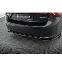 Arriere Splitter (avec une barre verticale) Toyota Avensis Sedan Mk3 Facelift