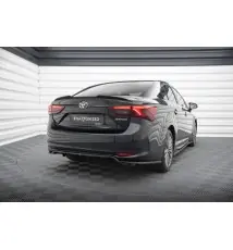 Arriere Splitter (avec une barre verticale) Toyota Avensis Sedan Mk3 Facelift