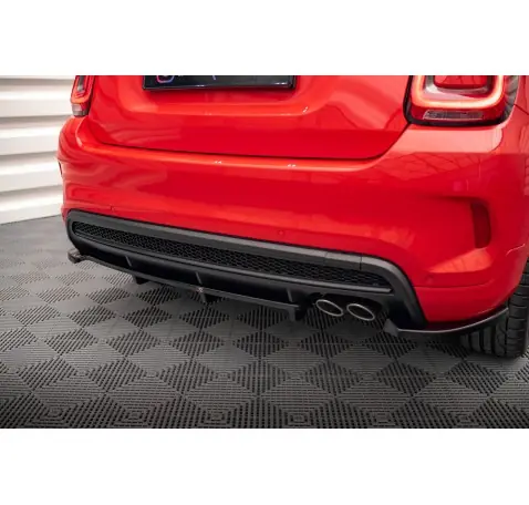 Arriere Splitter (avec une barre verticale) Fiat 500X Sport Mk1 Facelift