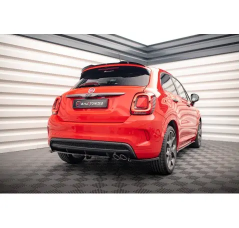 Arriere Splitter (avec une barre verticale) Fiat 500X Sport Mk1 Facelift