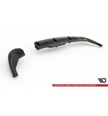 Arriere Splitter (avec une barre verticale) Fiat 500X Sport Mk1 Facelift