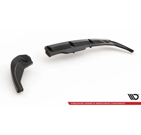 Arriere Splitter (avec une barre verticale) Fiat 500X Sport Mk1 Facelift