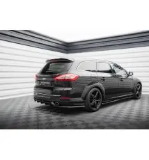 Arriere Splitter (avec une barre verticale) Ford Mondeo ST-Line Estate Mk4 Facelift