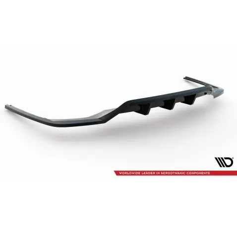 Arriere Splitter (avec une barre verticale) V.2 Audi A4 S-Line B9 Facelift