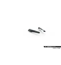 Fibre de Carbone Lames De Pare-Chocs Arrière Latérales Audi RSQ8 Mk1