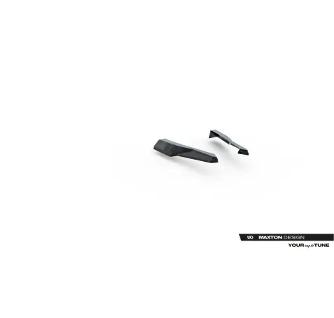 Fibre de Carbone Lames De Pare-Chocs Arrière Latérales Audi RSQ8 Mk1