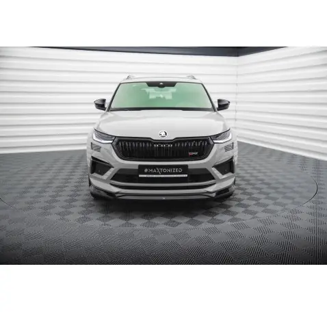 Lame Du Pare-Chocs Avant V.2 Skoda Kodiaq RS Mk1 Facelift