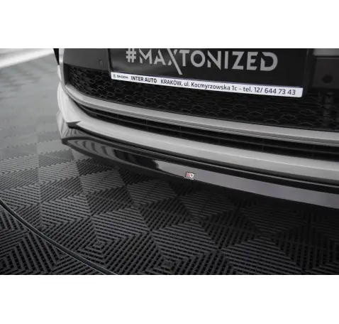 Lame Du Pare-Chocs Avant V.2 Skoda Kodiaq RS Mk1 Facelift