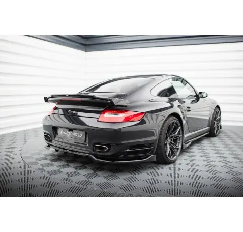 Arriere Splitter (avec une barre verticale) Porsche 911 Turbo 997