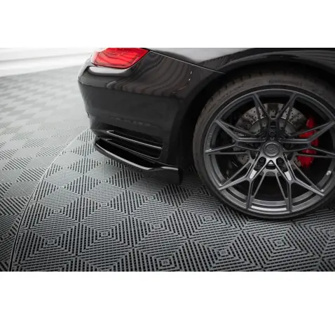 Arriere Splitter (avec une barre verticale) Porsche 911 Turbo 997