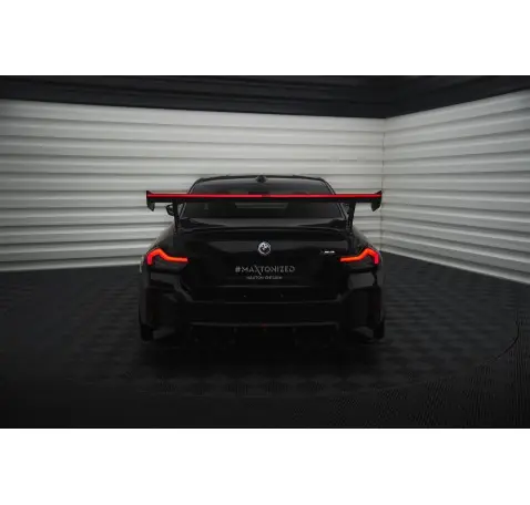 Carbon Fiber Spoiler With External Brackets Uprights +LED light BMW M2 G87 / M240i / 2 M-Pack / 2 Standard G42