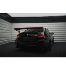 Carbon Fiber Spoiler With External Brackets Uprights +LED light BMW M2 G87 / M240i / 2 M-Pack / 2 Standard G42