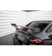 Carbon Fiber Spoiler With External Brackets Uprights +LED light BMW M2 G87 / M240i / 2 M-Pack / 2 Standard G42