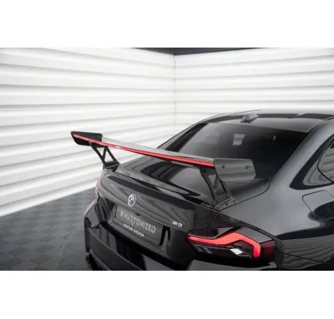 Carbon Fiber Spoiler With External Brackets Uprights +LED light BMW M2 G87 / M240i / 2 M-Pack / 2 Standard G42