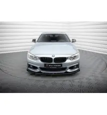Street Pro Lame Du Pare-Chocs Avant + Flaps BMW 4 Coupe / Gran Coupe / Cabrio M-Pack F32 / F36 / F33