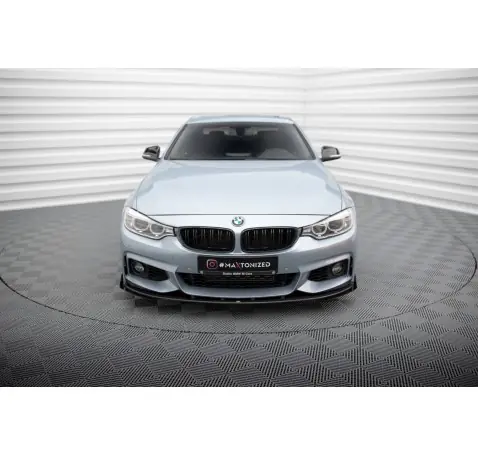 Street Pro Lame Du Pare-Chocs Avant + Flaps BMW 4 Coupe / Gran Coupe / Cabrio M-Pack F32 / F36 / F33