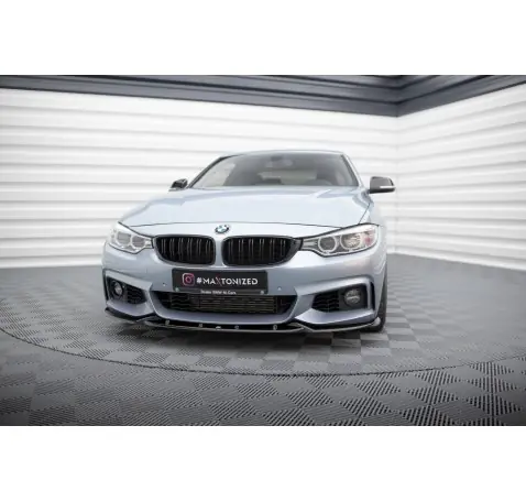 Lame Du Pare-Chocs Avant V.3 BMW 4 Coupe / Gran Coupe / Cabrio M-Pack F32 / F36 / F33