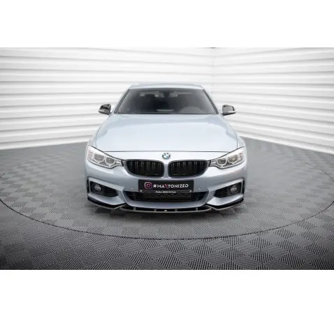 Lame Du Pare-Chocs Avant V.3 BMW 4 Coupe / Gran Coupe / Cabrio M-Pack F32 / F36 / F33