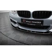 Lame Du Pare-Chocs Avant V.3 BMW 4 Coupe / Gran Coupe / Cabrio M-Pack F32 / F36 / F33