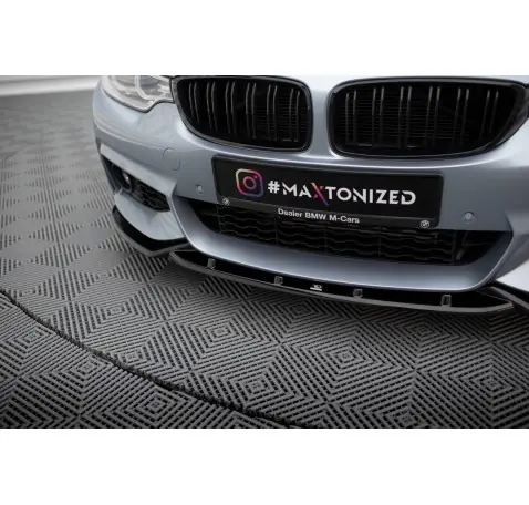Lame Du Pare-Chocs Avant V.3 BMW 4 Coupe / Gran Coupe / Cabrio M-Pack F32 / F36 / F33