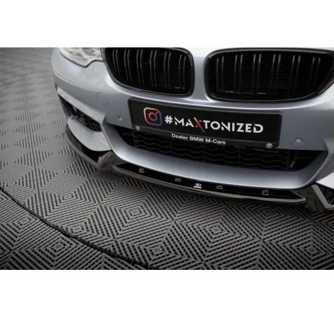 Lame Du Pare-Chocs Avant V.4 BMW 4 Coupe / Gran Coupe / Cabrio M-Pack F32 / F36 / F33