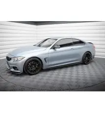 Rajouts Des Bas De Caisse V.2 BMW 4 Coupe / Gran Coupe / Cabrio M-Pack F32 / F36 / F33
