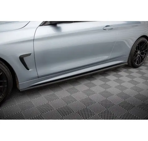 Rajouts Des Bas De Caisse V.3 BMW 4 Coupe / Gran Coupe / Cabrio M-Pack F32 / F36 / F33