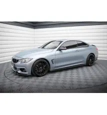 Rajouts Des Bas De Caisse V.3 BMW 4 Coupe / Gran Coupe / Cabrio M-Pack F32 / F36 / F33