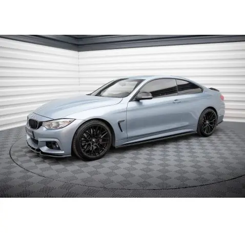 Rajouts Des Bas De Caisse V.3 BMW 4 Coupe / Gran Coupe / Cabrio M-Pack F32 / F36 / F33