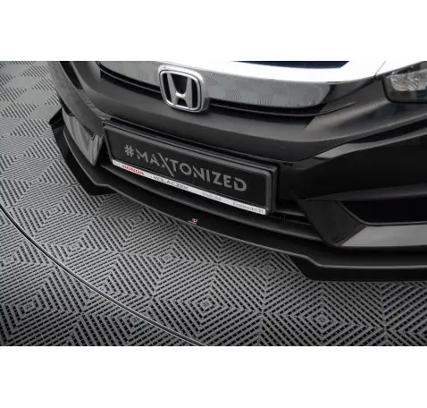 Street Pro Lame Du Pare-Chocs Avant + Flaps Honda Civic Sedan Mk10